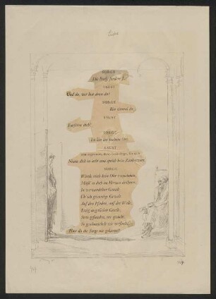 Faust und Frau Sorge