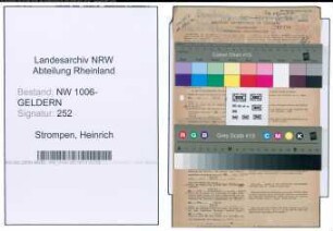 Entnazifizierung Heinrich Strompen , geb. 09.09.1922 (Kassenangestellter)