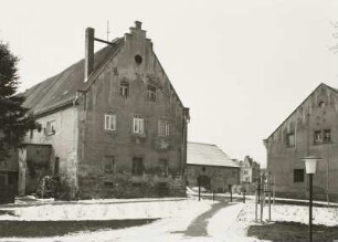 Wohnstallhaus : Rittergut (A. 19. Jh.). Wohnstallhäuser