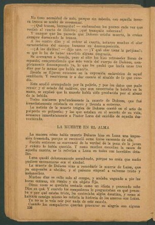 La muerte en el alma