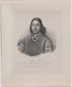 Bildnis des Johann Beck