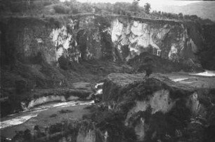Karbouwetgat-Schlucht : Nahaufnahme einer Schlucht