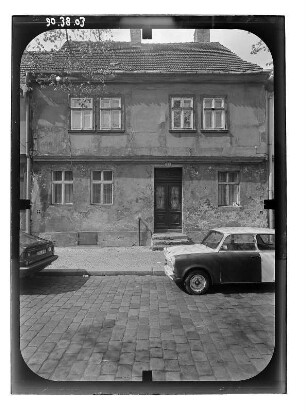 Brandenburg an der Havel, Neustädtischer Markt 27. Wohnhaus. Straßenfront