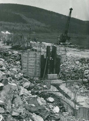 Hennetalsperre,1954-1955