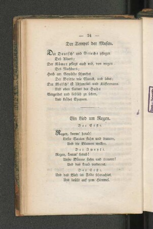 Der Tempel der Musen.