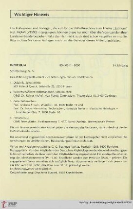 Wichtiger Hinweis