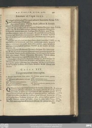 Caput XIV. Temperamentum circa captos.