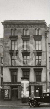 Fassade von Bürgerhaus Langer Markt 23 in Danzig