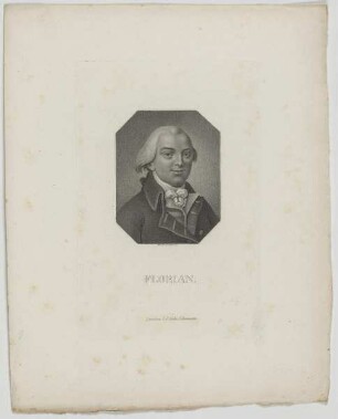 Bildnis des Jean-Pierre Claris de Florian