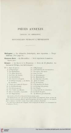 Pièces annexes