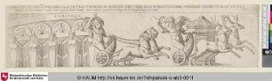 [Fries mit Putten als Wagenlenker] Aurigatio Circensis Cupidinibus Agitantibus