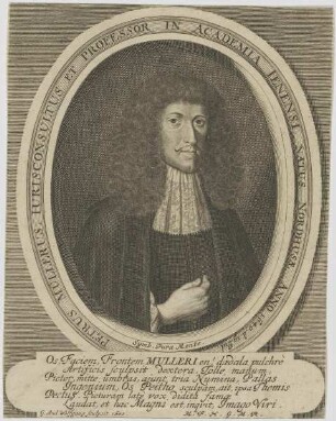 Bildnis des Petrus Müllerus