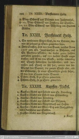 Tit. XXXIII. Kupffer-Nickel