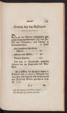 Studien bey den Anfängern