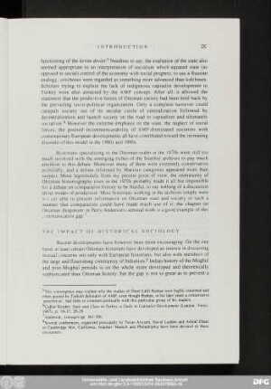 The Impact Of Historical Sociology