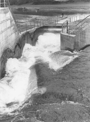 Wasserrücklauf des alten Kernkraftwerks Lingen/Ems