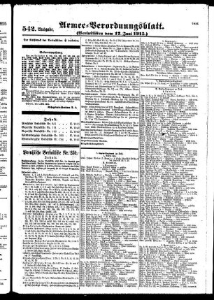 542.Ausgabe. Donnerstag, 17. Juni 1915