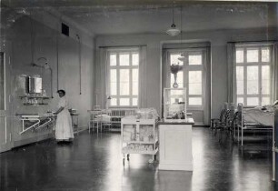 Städtisches Klinikum. Chirurgische Abteilung - Krankensaal