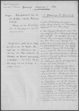 Langenbrand mit Kapfenhardt und Salmbach: Pfarrbericht 1927