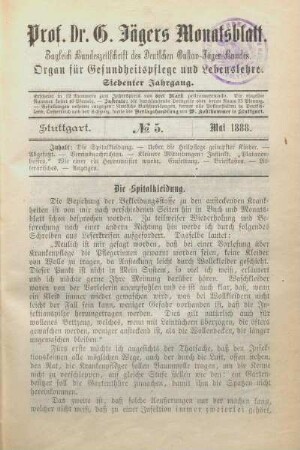 Heft 5 (1888, 5)
