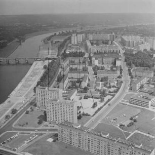 Pirnaische Vorstadt in Dresden : Blickrichtung Nordosten