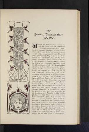 Die Pariser Theatersaison 1900/1901