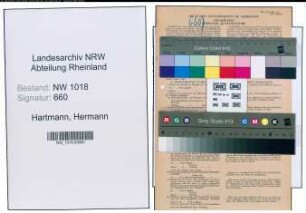 Entnazifizierung Hermann Hartmann , geb. 13.05.1921 (Techniker)