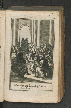 Jesus wird im Tempel gefunden.