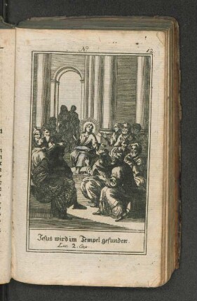 Jesus wird im Tempel gefunden.