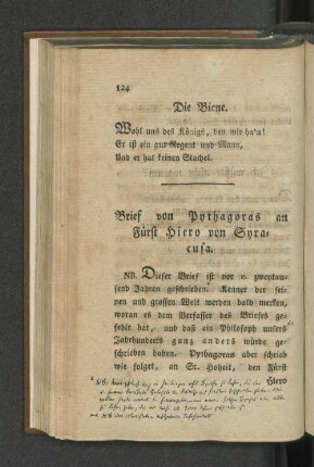 Die Biene.