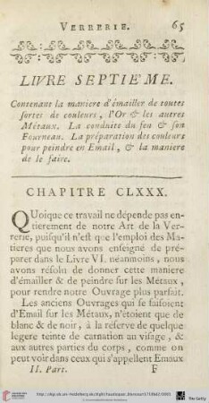 Livre septième