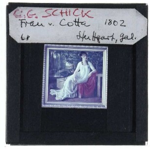 Schick, Frau von Cotta (Stuttgart SG GVL 87)