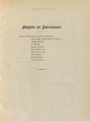 Mitglieder der Handelskammer.