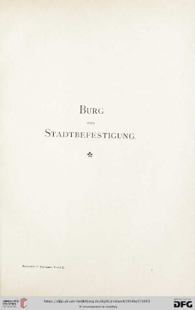 Burg und Stadtbefestigung