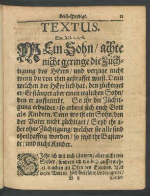 Siehe ich will dich läutern/ [...]