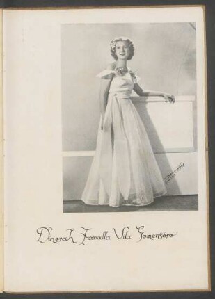 [Fotografía de] Dinorah Zavalla Vila Gomensoro