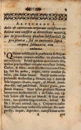 Disp. philos. de corpore coelesti