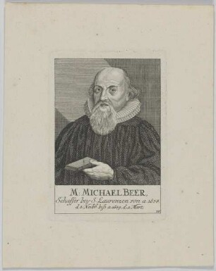 Bildnis des Michael Beer