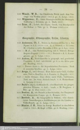 Geographie, Ethnographie, Reisen, Atlanten