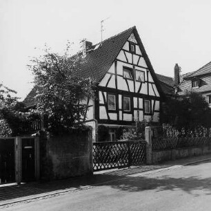 Fachwerkwohnhaus; Münster, Hauptstraße 14