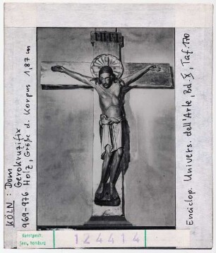 Köln: Dom, Gerokruzifix