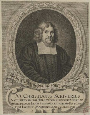 Bildnis des Christianvs Scriverivs