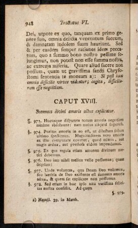 948-154, Caput XVIII. Summus divini amoris actus explicatur.