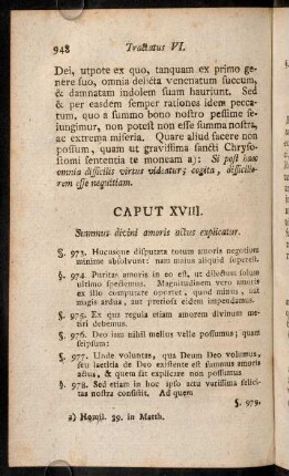 948-154, Caput XVIII. Summus divini amoris actus explicatur.