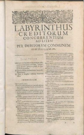 [Tomus Primus]