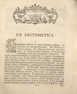 Ex arithmetica.