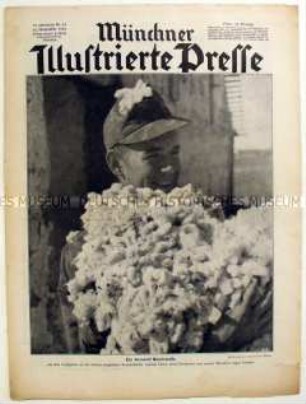 Wochenzeitschrift "Münchner Illustrierte Presse" u.a. mit einem Bildbericht über die Gebirgsjäger im Kaukasus