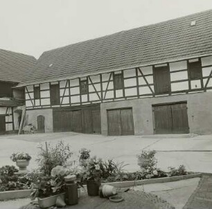 Glauchau-Gesau, Stall eines Vierseithofes