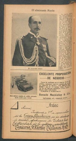 El almirante Morin