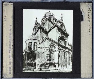 Šibenik, Kathedrale St. Jakob : Außenansicht von NO